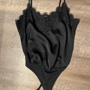 Abercrombie Lace Camisole Bodysuit